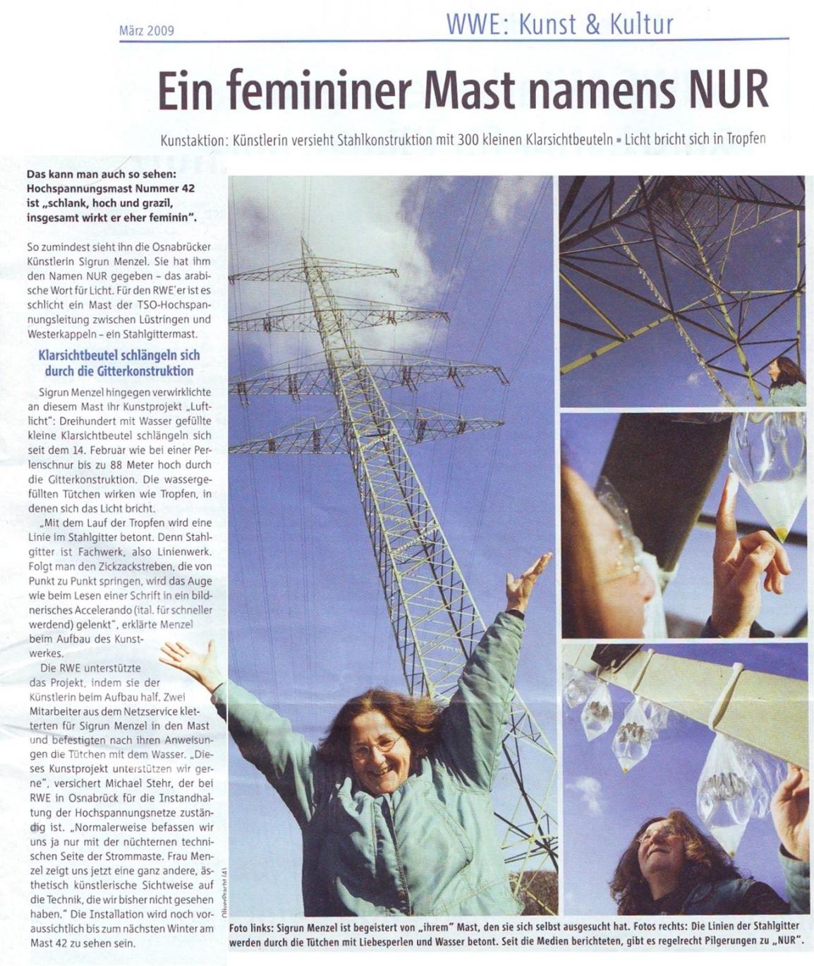 Presse RWE Zeitung 2010